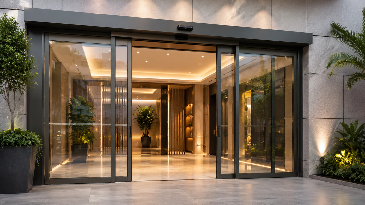 Automatic Door Installation by Automatic System Technology